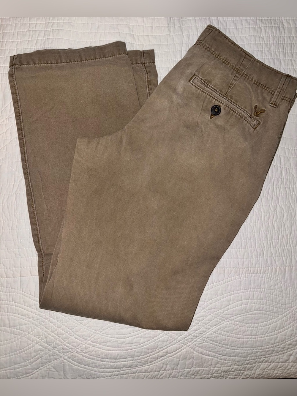 Men's American Eagle Khaki Pants - Classic Tailored Fit